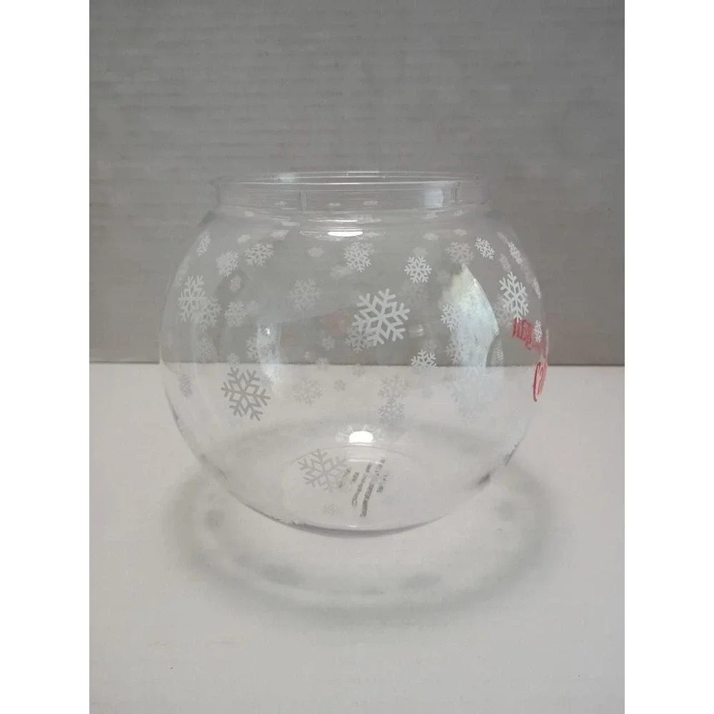Captain Morgan Rum Holiday Plastic Fish Bowl